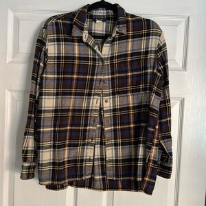 Madewell Flannel Button Down